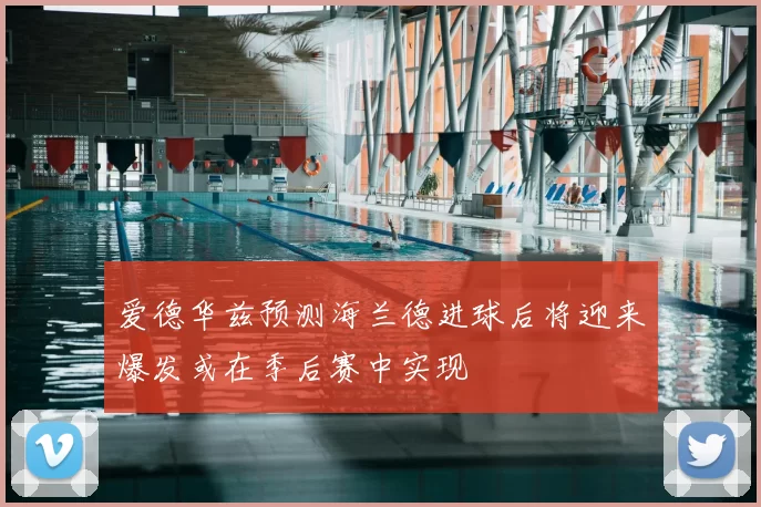 爱德华兹预测海兰德进球后将迎来爆发或在季后赛中实现